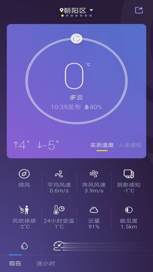 中国天气网手机版软件截图